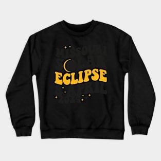 Missouri solar eclipse 2024 Crewneck Sweatshirt